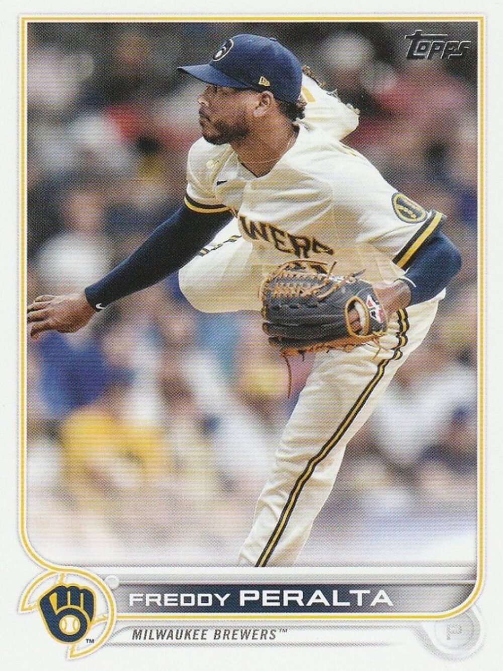 Freddy Peralta - 2022 Topps Series 1 Baseball Card